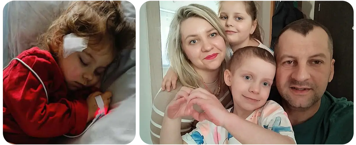 Kolaż_Wiktoria Krokos - leczenie-zbiorka