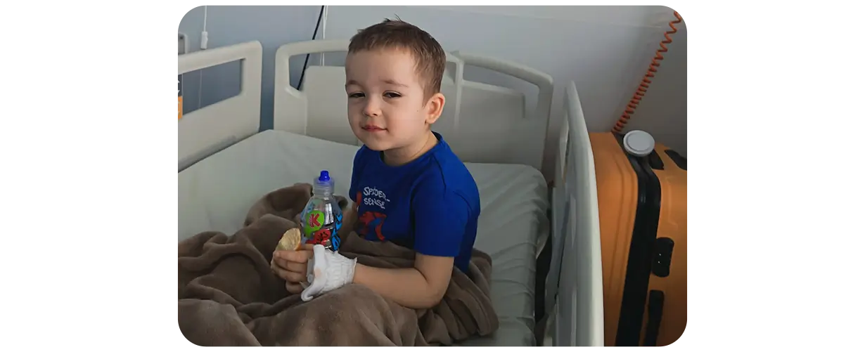 Szymon Węcel - zbiorka na leczenie